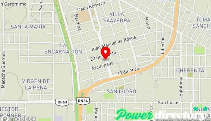 mapa de Caja de Seguridad Social para Abogados y Procuradodes de la Provincia de Salta Asociación u organización en Tartagal