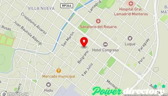 mapa de Caja Popular de Ahorros Delegación Monteros Caja de ahorros en Monteros