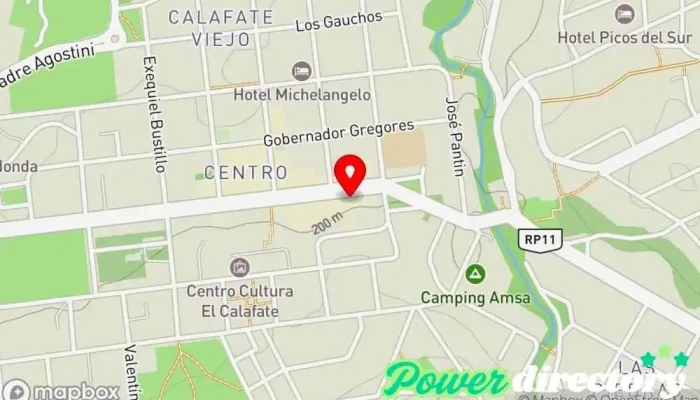 mapa de Cambios Del Sur - Currency Exchange Oficina de cambio de divisas en El Calafate