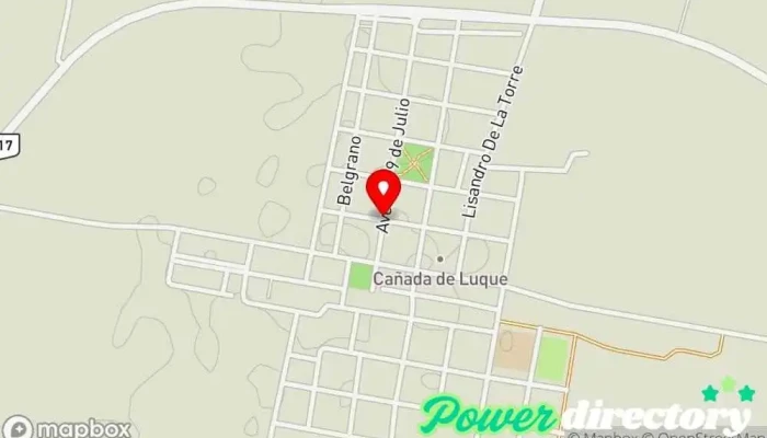 mapa de Cañada de Luque  en Cañada de Luque