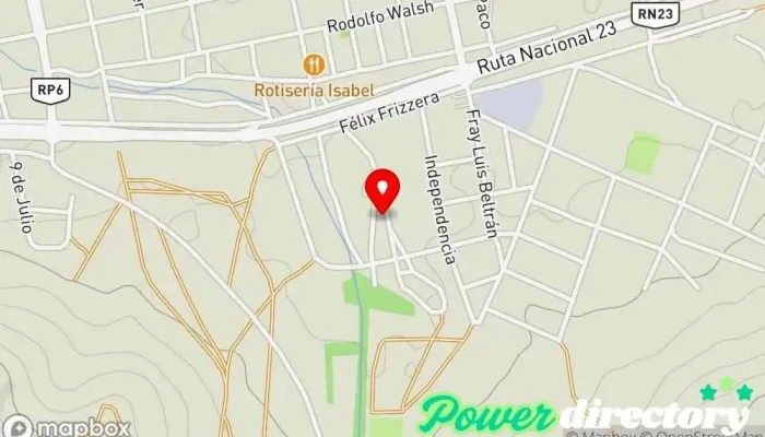 mapa de CAPS CEFERINO Centro de salud comunitario en Ingeniero Jacobacci