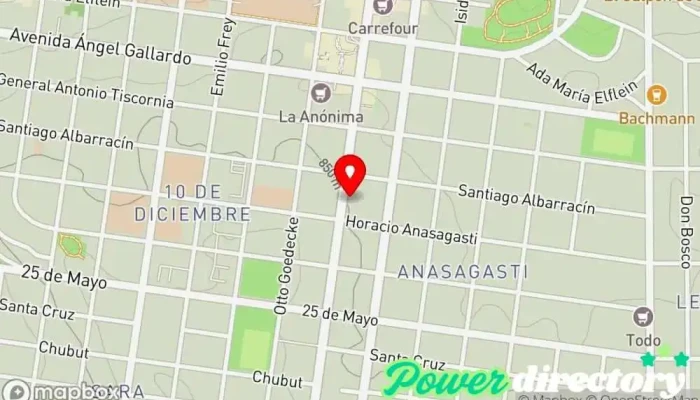 mapa de Carta Automática Asesor en San Carlos de Bariloche