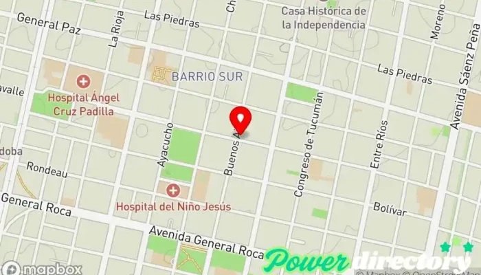 mapa de Casapan - Panadería & Cafetería Cafetería, Panadería en San Miguel de Tucumán