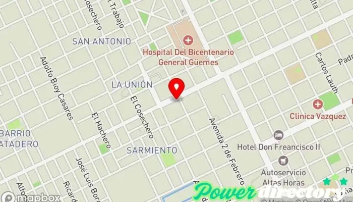 mapa de castelli en linea Agencia de noticias, Oficinas de empresa en Juan José Castelli