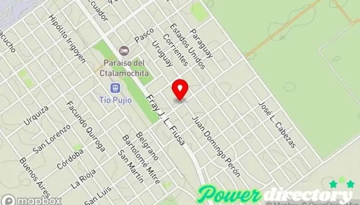 mapa de CDC - Centro de Desarrollo Comercial Tienda de electrónica en Tío Pujio