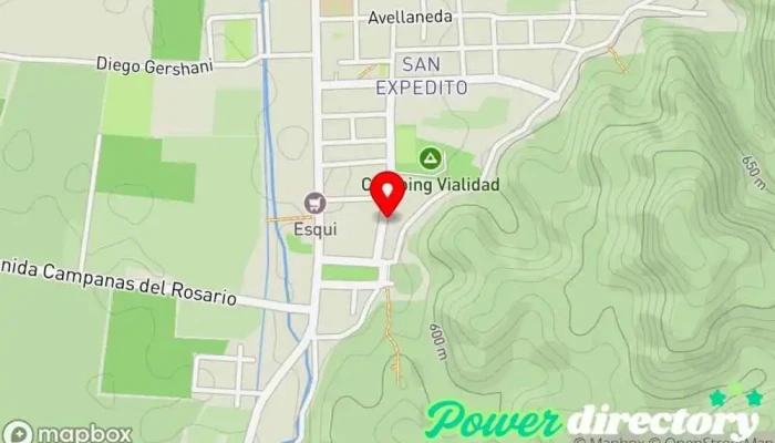 mapa de Centro de jubilados Fray Mamerto Esquiu Comunidad para jubilados en San Jose