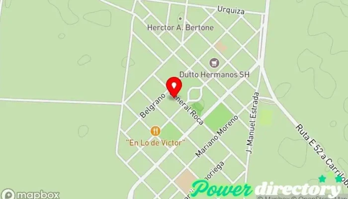 mapa de Centro de jubilados y pensionados Carrilobo Comunidad para jubilados en Carrilobo
