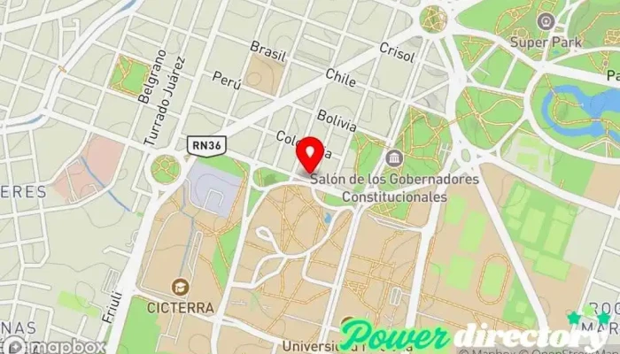 mapa de Centro de Neuropsicología y Neurorehabilitación Centro médico en Córdoba