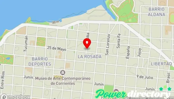 mapa de Centro de Rehabilitación Integral Kinesiólogo en CDE