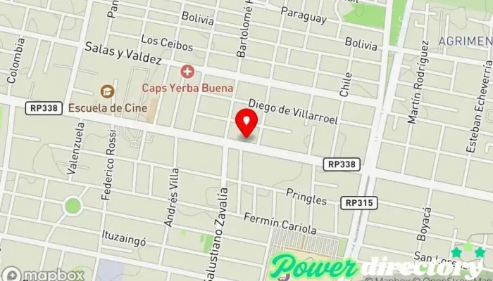 mapa de Centro De Rehabilitación Marckay Yerba Buena Médico en Yerba Buena
