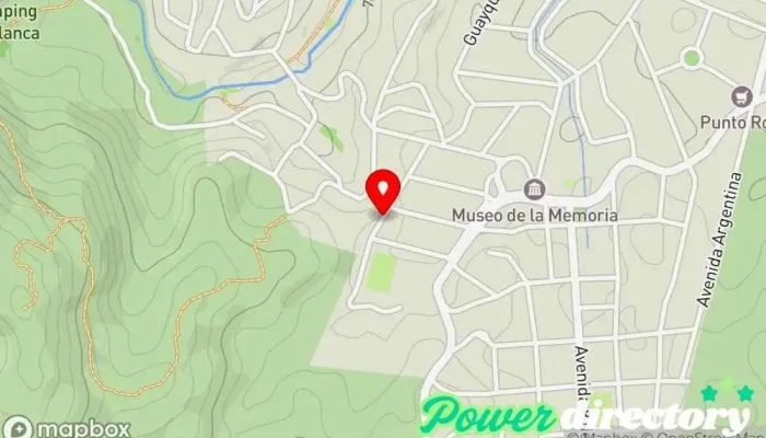 mapa de Centro de Salud Cuesta Blanca (Dispensario) Centro de salud comunitario en Cuesta Blanca