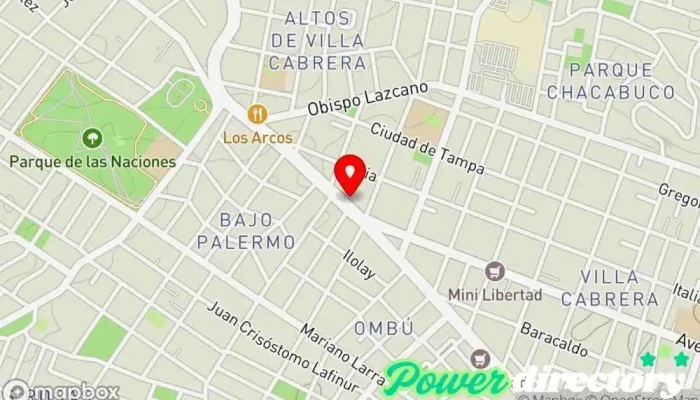 mapa de Centro Financiero Cba Servicio de asesoramiento crediticio, Oficina de cambio de divisas en Córdoba