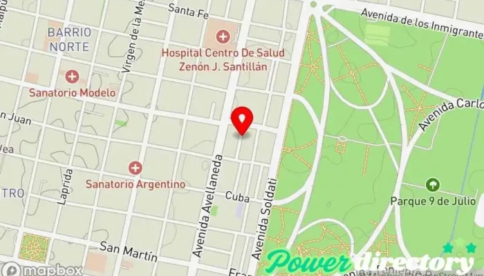 mapa de Centro Marckay Médico en San Miguel de Tucumán