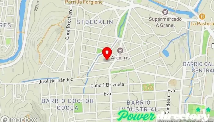 mapa de Centro Trapëm Centro de salud en La Calera