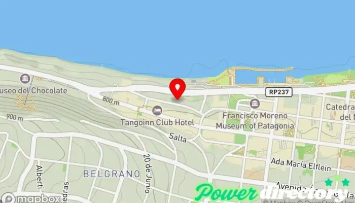 mapa de Centro Traumatológico Bariloche Centro de rehabilitación, Médico, Fisioterapeuta en San Carlos de Bariloche