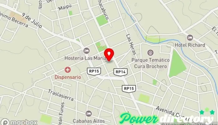 mapa de CE.REH.BRO Centro de rehabilitación en Villa Cura Brochero