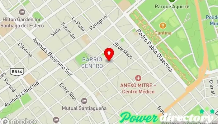 mapa de C.e.R.S.e (Centro Educativo y de Rehabilitación Santiago del Estero) Psicoterapeuta en Santiago del Estero