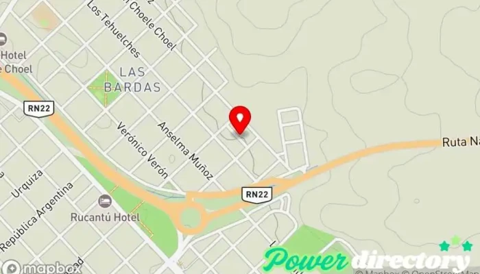 mapa de Choele Deport Masajista, Reflexología, Masajista deportivo en Choele-choel