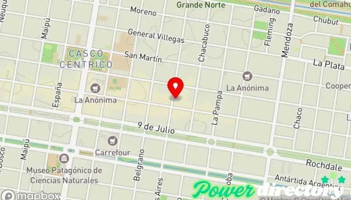 mapa de CIK - Centro Integral Kinesiológico Kinesiólogo en Gral. Roca