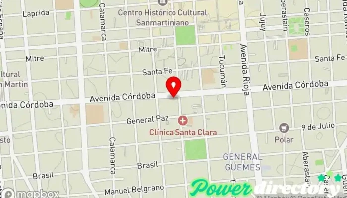 mapa de CIKO centro integral de Kinesiología y osteopatía Kinesiólogo en San Juan