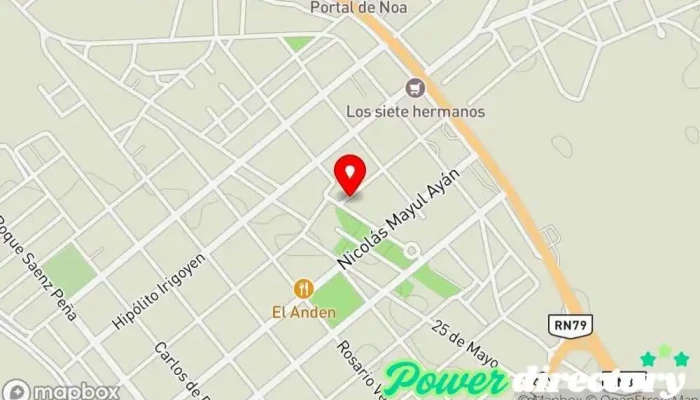 mapa de Cobro Express Servicio de transferencias de dinero en Chamical