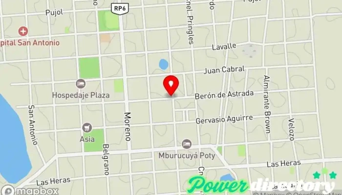 mapa de Cobro Express Servicio de transferencias de dinero en Mburucuyá