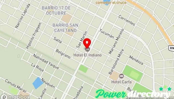 mapa de COBRÓ EXPRÉSS Cobro de deudas en Ingeniero Juárez
