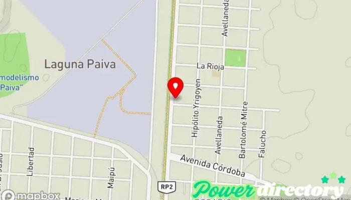 mapa de Cobro Express Servicio de transferencias de dinero en Laguna Paiva
