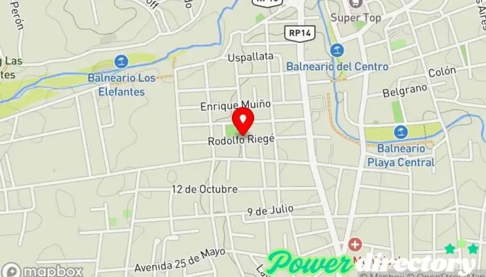 mapa de Cobro Express Servicio de transferencias de dinero en Mina Clavero
