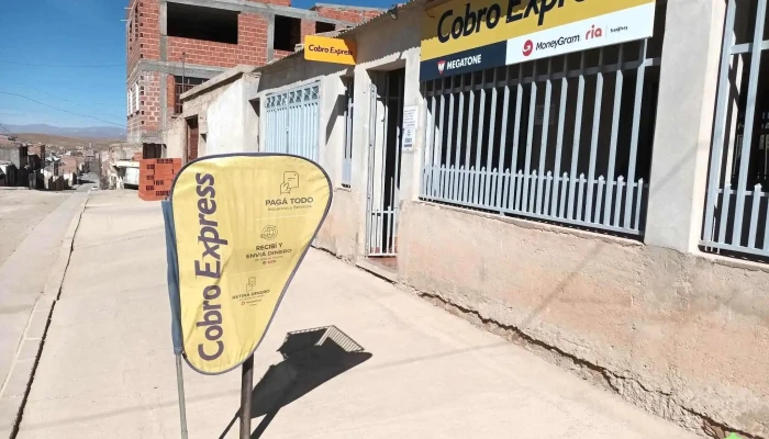 Cobro Express -  Ubicacion - La Quiaca