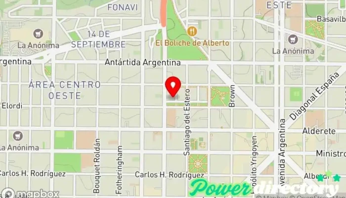 mapa de Codene Sa Clearing de Creditos Banco en Neuquén