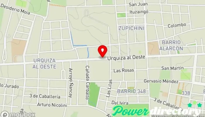 mapa de Cofibal Compania Financiera SA Banco en Gualeguaychú