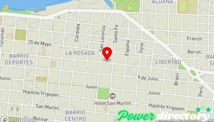 mapa de COFINAR PRESTAMOS Institución financiera en Corrientes