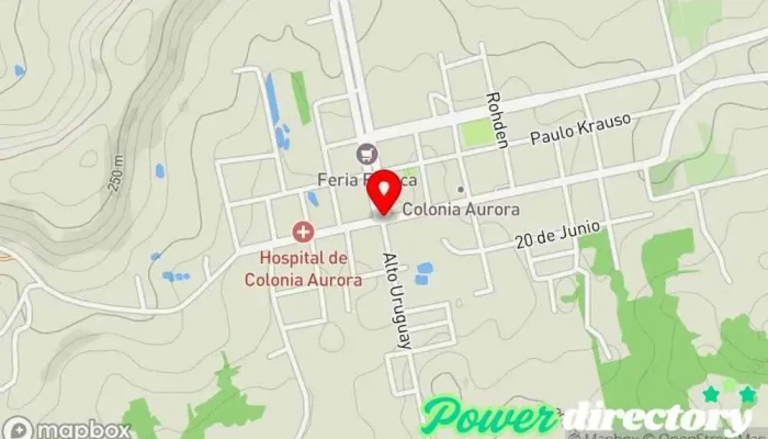 mapa de Col. Aurora  en Col. Aurora