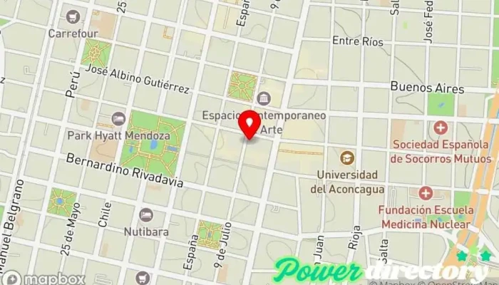 mapa de COMERCIALIZADORA MEDINEXT Agencia de préstamos en Mendoza