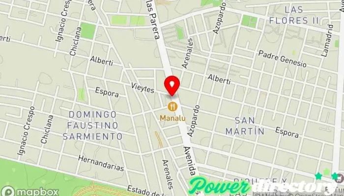 mapa de Confina Santa Fe Sa  en FSQ