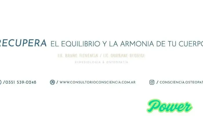 Consciencia Osteopatía y Kinesiología - Córdoba