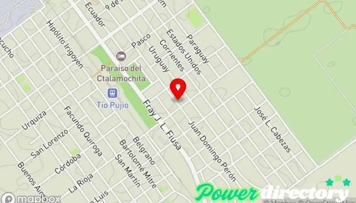 mapa de Consultorios Tío Pujio Centro de salud y bienestar en Tío Pujio