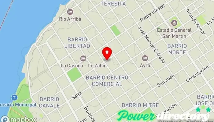 mapa de ConsuMax Planificador financiero en Bella Vista