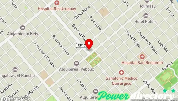 mapa de ConsuMax Planificador financiero, Comercio en Colón