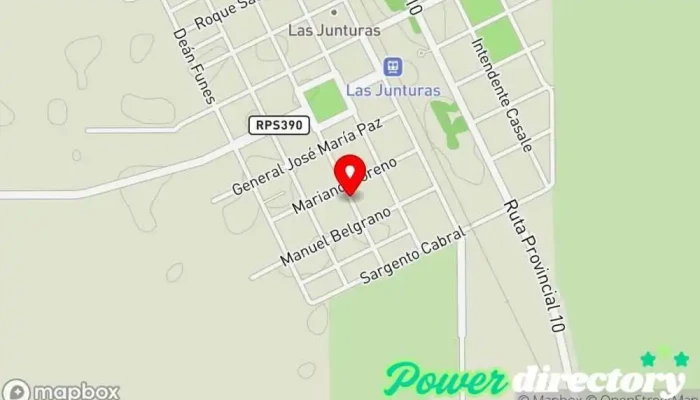 mapa de Coop de Electricidad Y Serv Publicos Las Junturas Ltda Compañía eléctrica en Las Junturas
