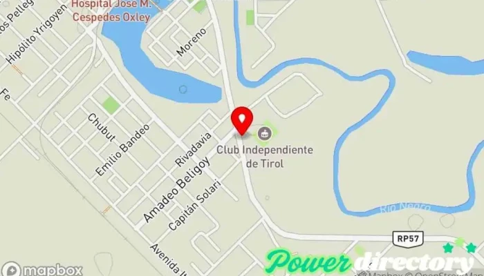 mapa de Cooperativa de Provision de Agua Potable  en Puerto Tirol