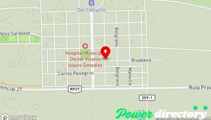 mapa de Cooperativa de Servicios Publicos del Campillo  en Del Campillo