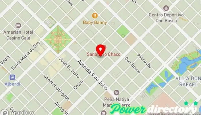 mapa de Corefin Agencia de préstamos en San Martín