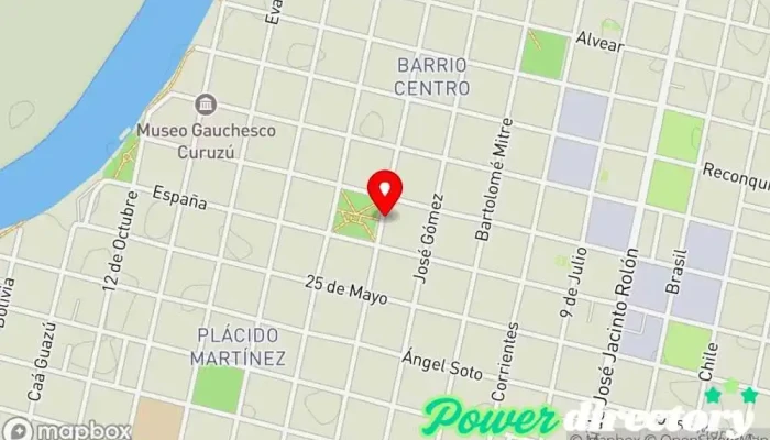 mapa de Corefin Agencia de préstamos en Goya
