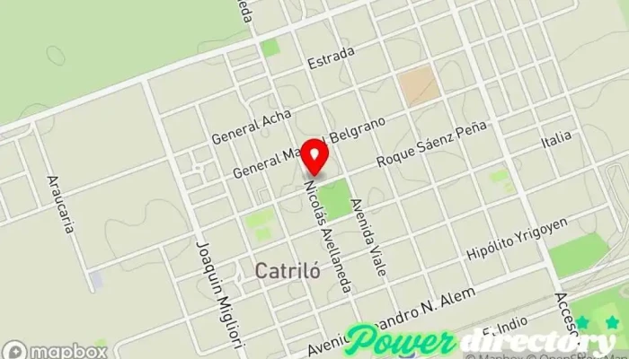 mapa de Correo Argentino - Sucursal Catrilo Oficina de correos, Oficinas de empresa en Catriló