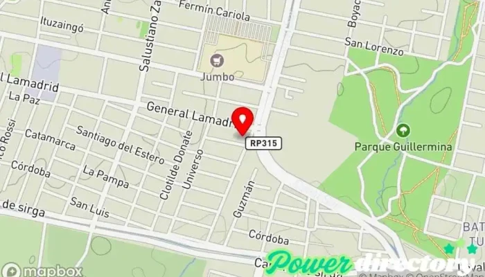 mapa de Cosas Ricas Pastelería en Yerba Buena
