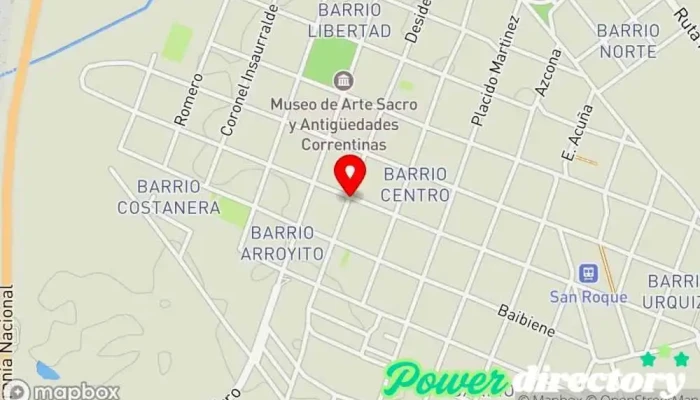 mapa de Costumbres Argentinas San Roque Cafetería, Panadería, Pastelería en San Roque