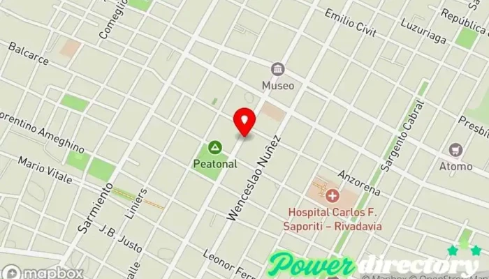 mapa de Cre-din - Creditos Personales Comercio en Rivadavia