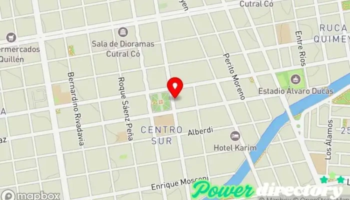 mapa de Credi Guía Institución financiera en Cutral Co